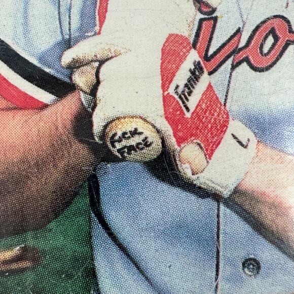 1989 Fleer Bill Ripken #616 FF Face Bat Knob Error Pack Fresh Rookie Razor Sharp - Picture 3 of 5